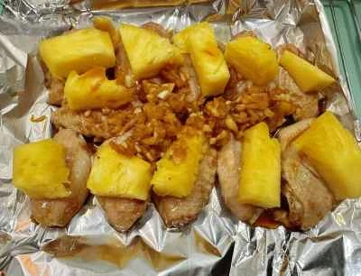 パイナップルチキンウィングのレシピ手順：3