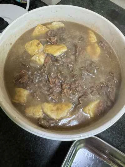 サテビーフと豆腐のキャセロールの作り方：14