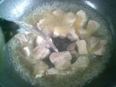 たけのこ入り豚肉の煮込みの作り方：7