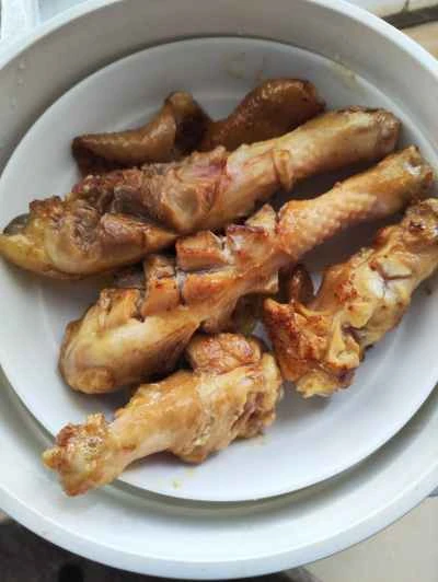 蒸し鶏もも肉のレシピ手順：6