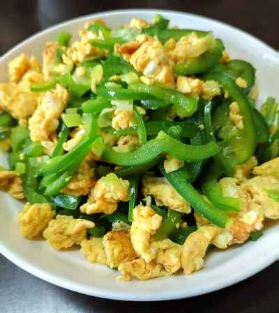 ピーマンと卵の炒め物の作り方：8