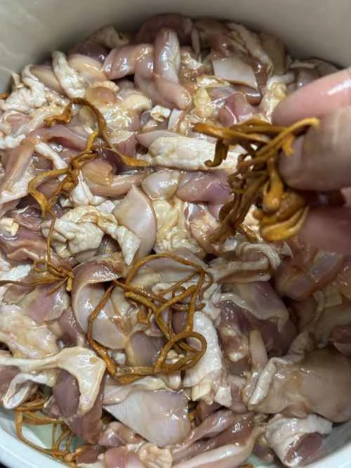 蒸し鶏のレシピ手順：8