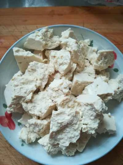 ネギ入り豆腐の煮込みの作り方：2