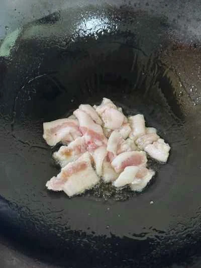 豚皮入り冬野菜炒めの作り方：4