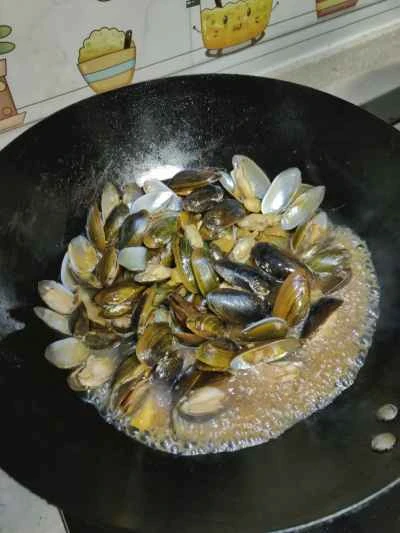 アサリのバジル炒めの作り方：7