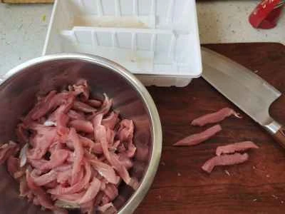 酢豚の作り方：1