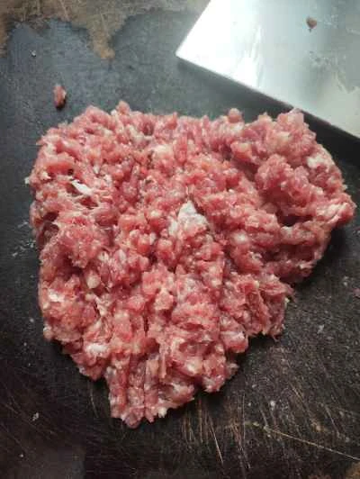 乾燥豆腐入り蒸し肉パテの作り方：2