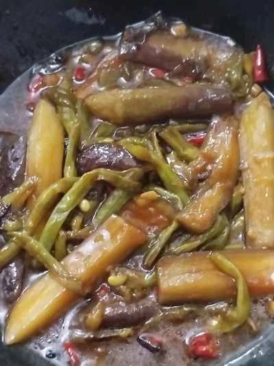 ナスとインゲンのシチューの作り方：11