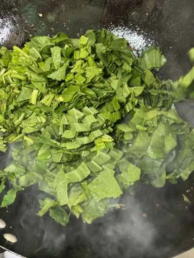 ひき肉と冬野菜の炒め物の作り方：6