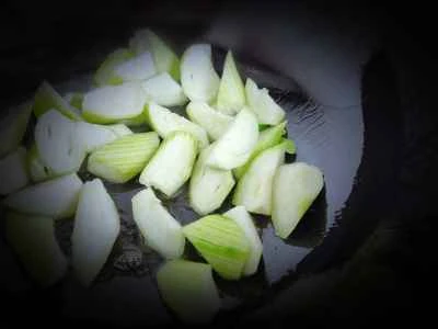 卵とヘチマの炒め物の作り方：6