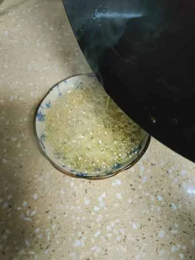 ネギ油チキンの作り方：6