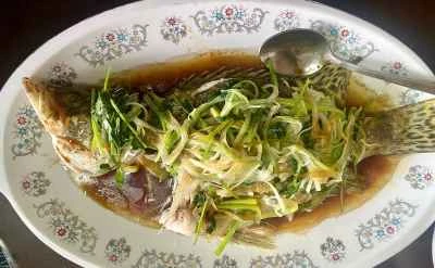 ネギ風味のマンダリンフィッシュの作り方：6