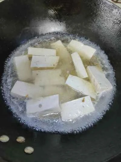 オイスターソース豆腐の作り方：7