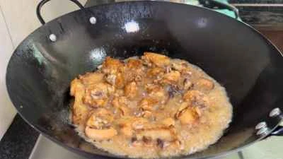 椎茸入り鶏肉の煮込みの作り方：12