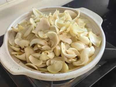 ユリ焼きカボチャの作り方：4