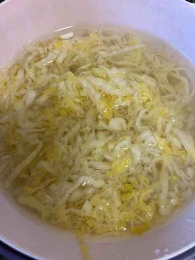 キャベツの酢漬けと豚スペアリブの煮込みの作り方：7