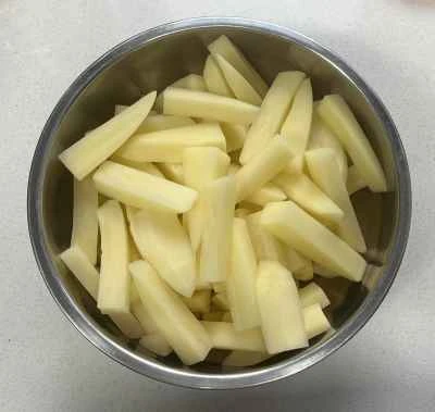 鶏肉とチリとジャガイモの炒め物の作り方：5