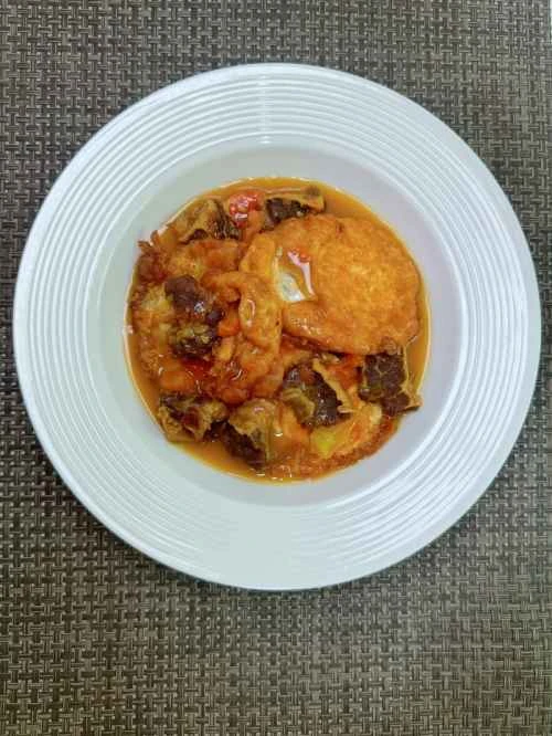 トマトと卵入り牛ブリスケットの煮込みの作り方：14