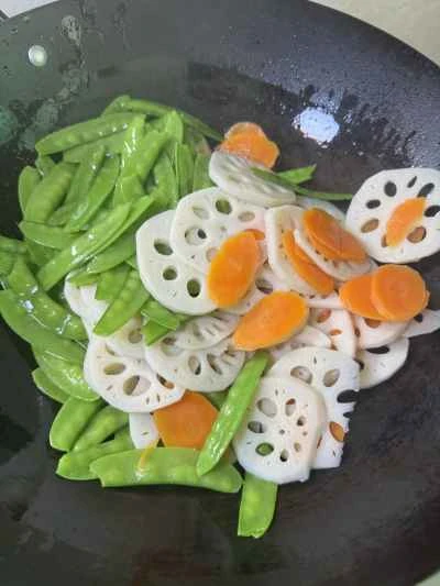 レンコンの砂糖炒めの作り方：9