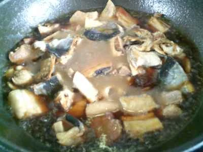 干し黒牡蠣入りローストポークの作り方：11