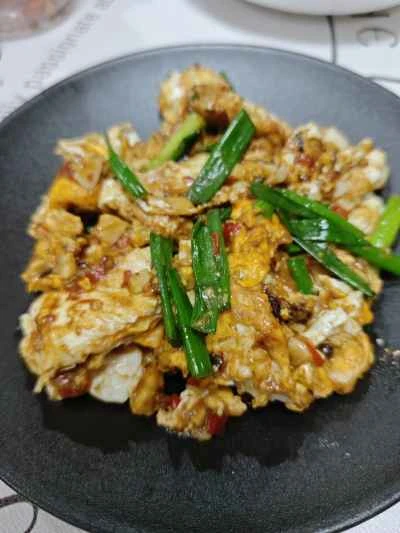 酢卵炒めのレシピ