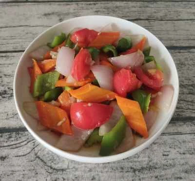 旬の野菜炒めのレシピ