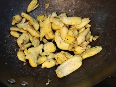 生姜入り豚足の作り方：1