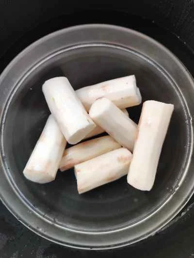 長芋とレンコンのサンドイッチの作り方：1