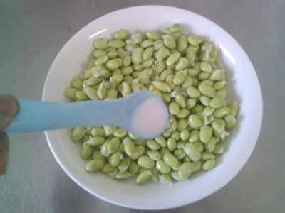 蒸し枝豆と豚肉の煮込みの作り方：4