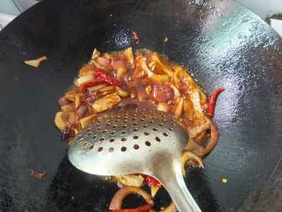 カリカリの胃袋炒めの作り方：9