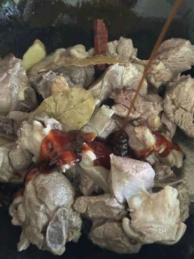 羊肉の豆腐煮込みの作り方：6