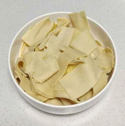 野菜と豆腐の炒め物を作る手順：2