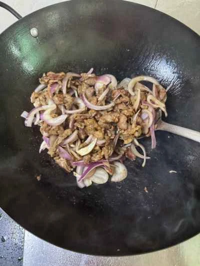 塩コショウ豚肉スライスの作り方：7