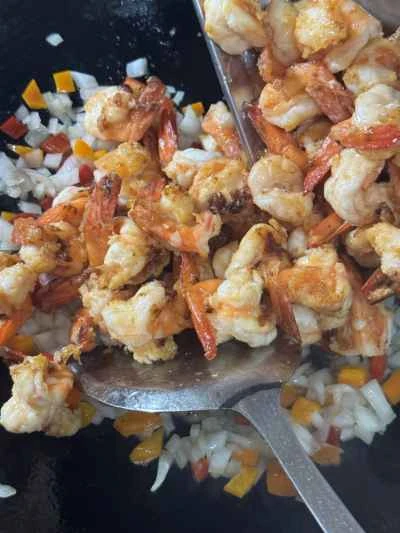 塩コショウエビ団子の作り方：9