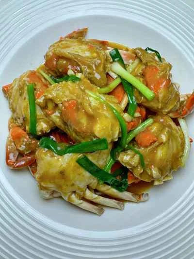 わさびバターカニのレシピ