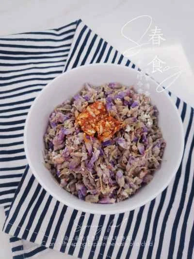 蒸し藤の花のレシピ