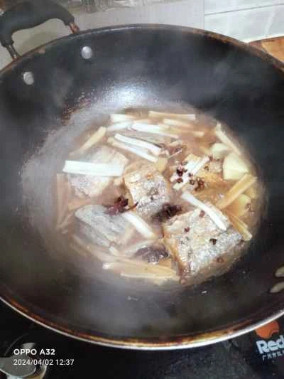 リボンフィッシュの煮込みレシピの手順:4