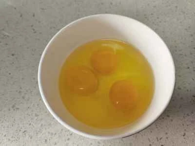 からし菜の漬物と卵炒めの作り方：2