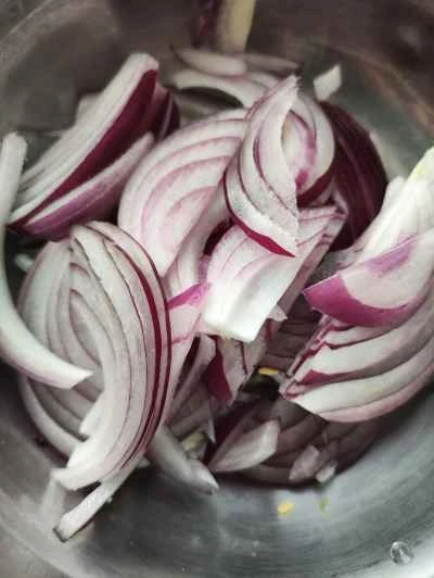 パクチー入り牛肉炒めの作り方：5