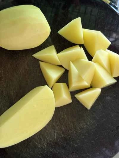 ポテトと黒胡椒のビーフリブの作り方：2