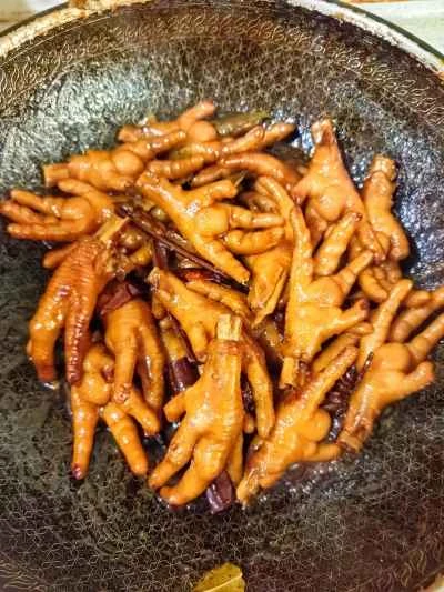 紅来鶏足の作り方：7