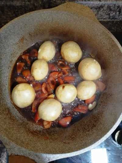 揚げグルテンとエビのペーストを作る手順：4