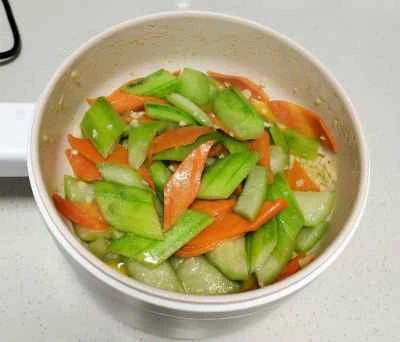 2色野菜の作り方：7