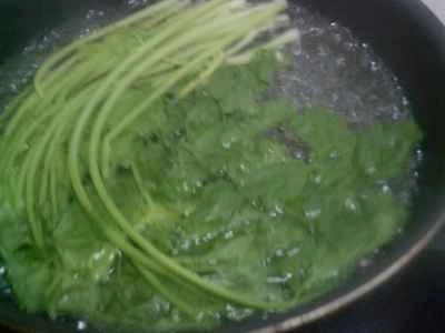 たけのことセロリのスクランブルエッグの作り方：3