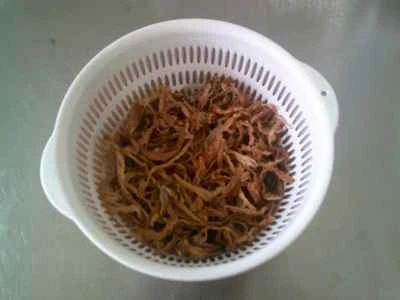 千切りキャベツとグルテンの炒め物の作り方：4