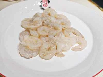 カニ卵とエビの作り方：1