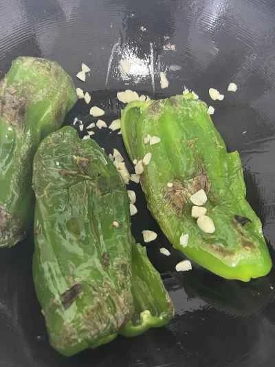 虎皮ピーマンの作り方：6