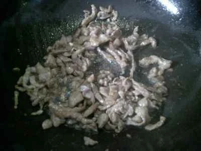 厚切りピーマンと豚肉の豆腐皮炒めの作り方：9