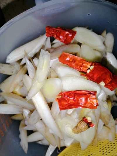 酸辣蓮根の作り方：3