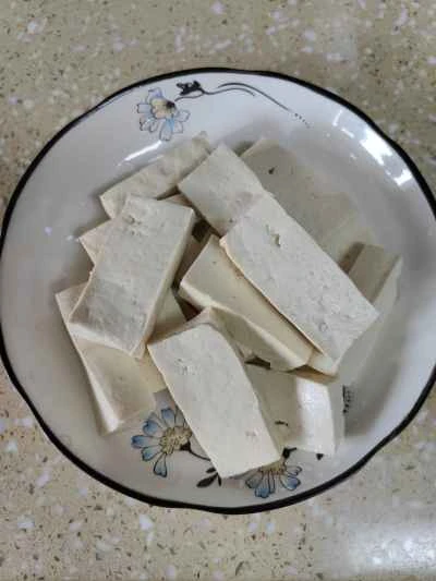 オイスターソース豆腐の作り方：1